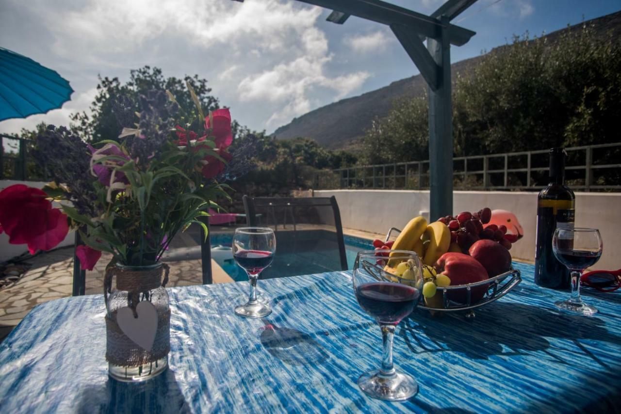 Villa Afou Afrata Bagian luar foto