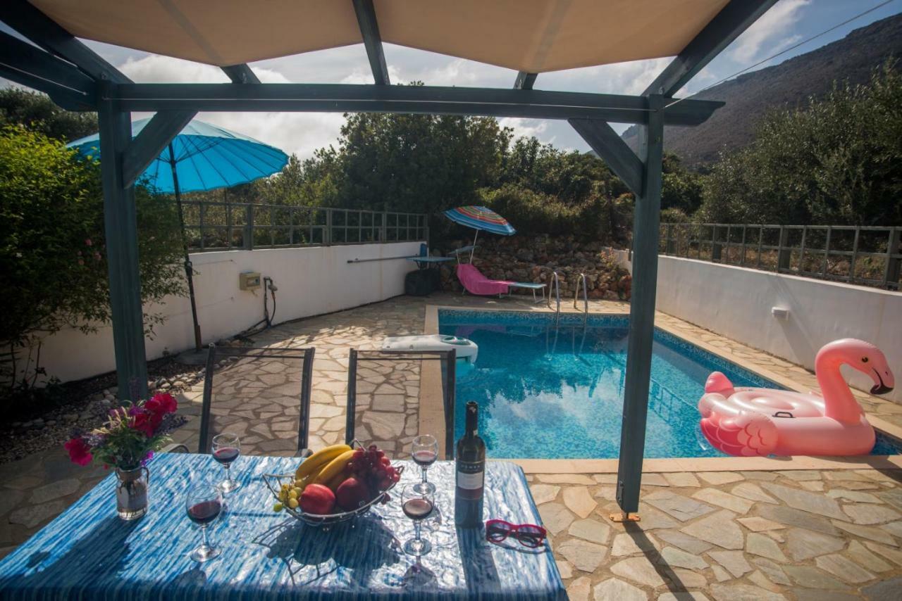 Villa Afou Afrata Bagian luar foto